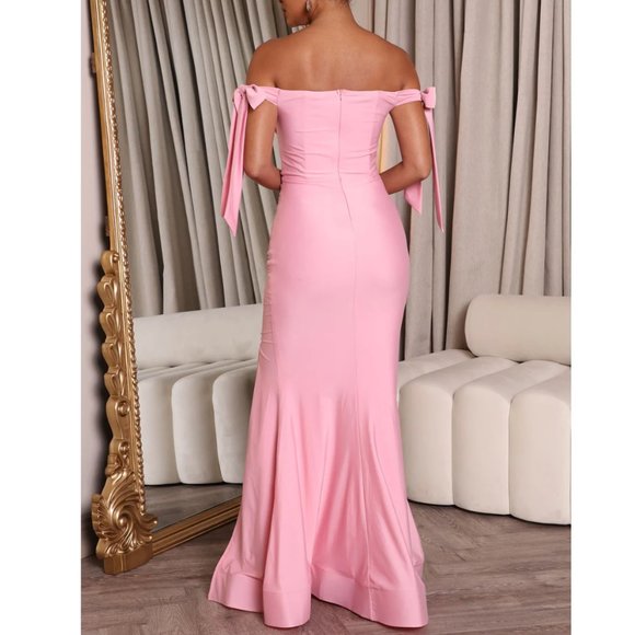 BRAND NEW FashionNova Always On Point Maxi Dress - Pink - Picture 3 of 3